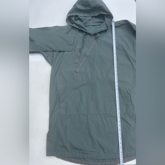 Jnby Anorak Jacket Outdoor Waterproof Hood military green oversized - Picture 9 of 11